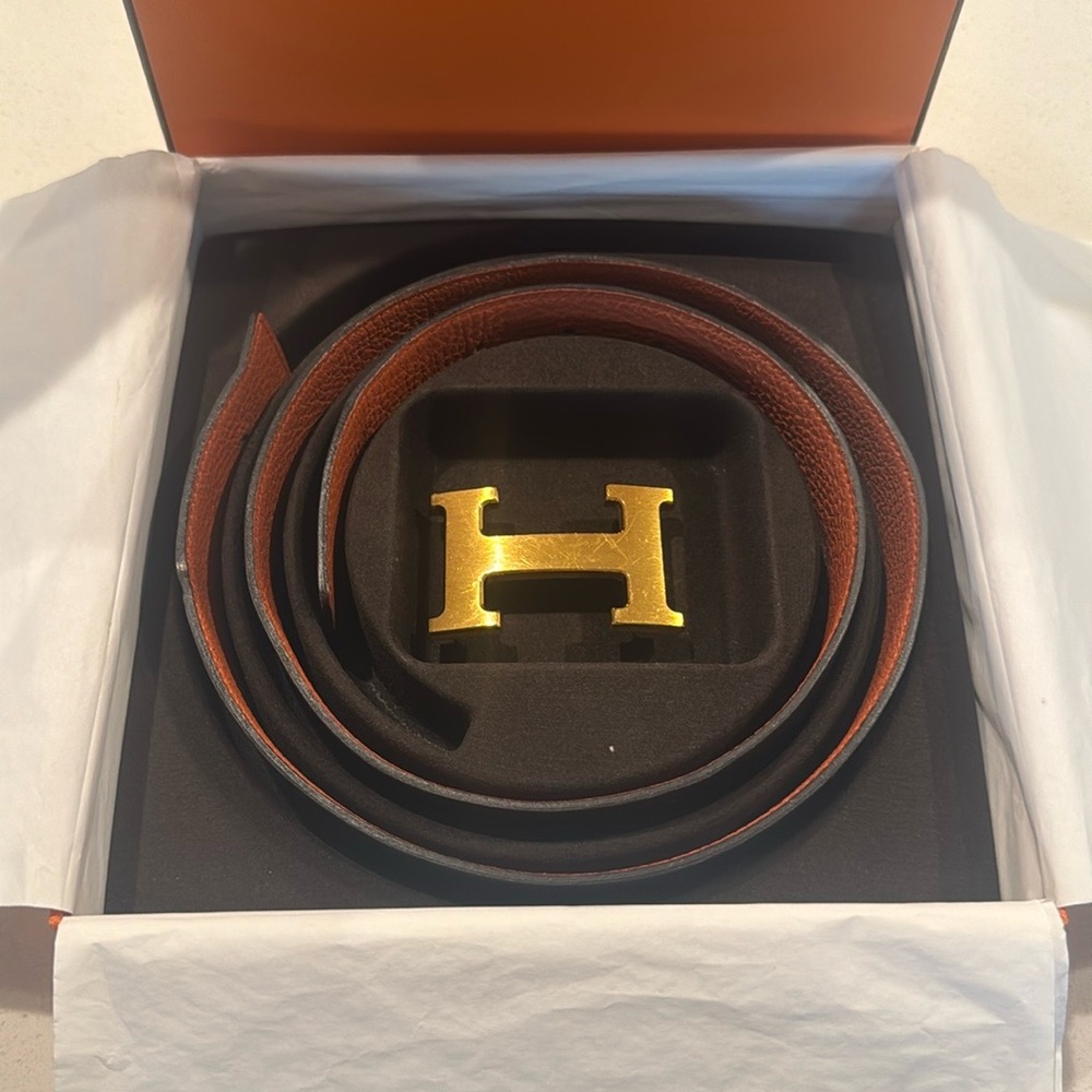 Hermès Constance belt